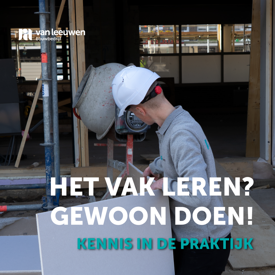Featured image for “Het vak leren? Gewoon doen!”